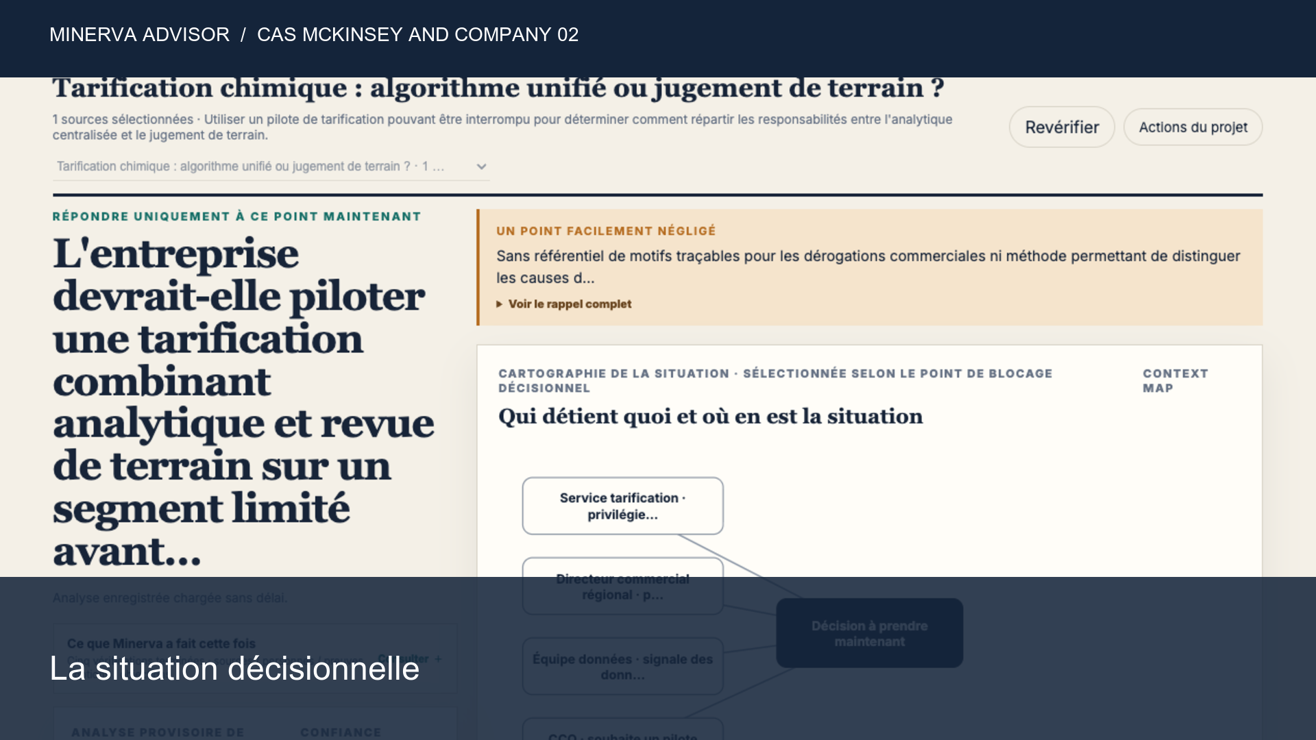 Tarification chimique : algorithme unifié ou jugement de terrain ?
