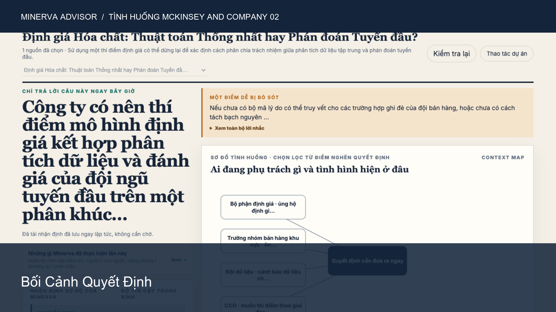 Định giá hóa chất: Thuật toán thống nhất hay phán đoán tuyến đầu?