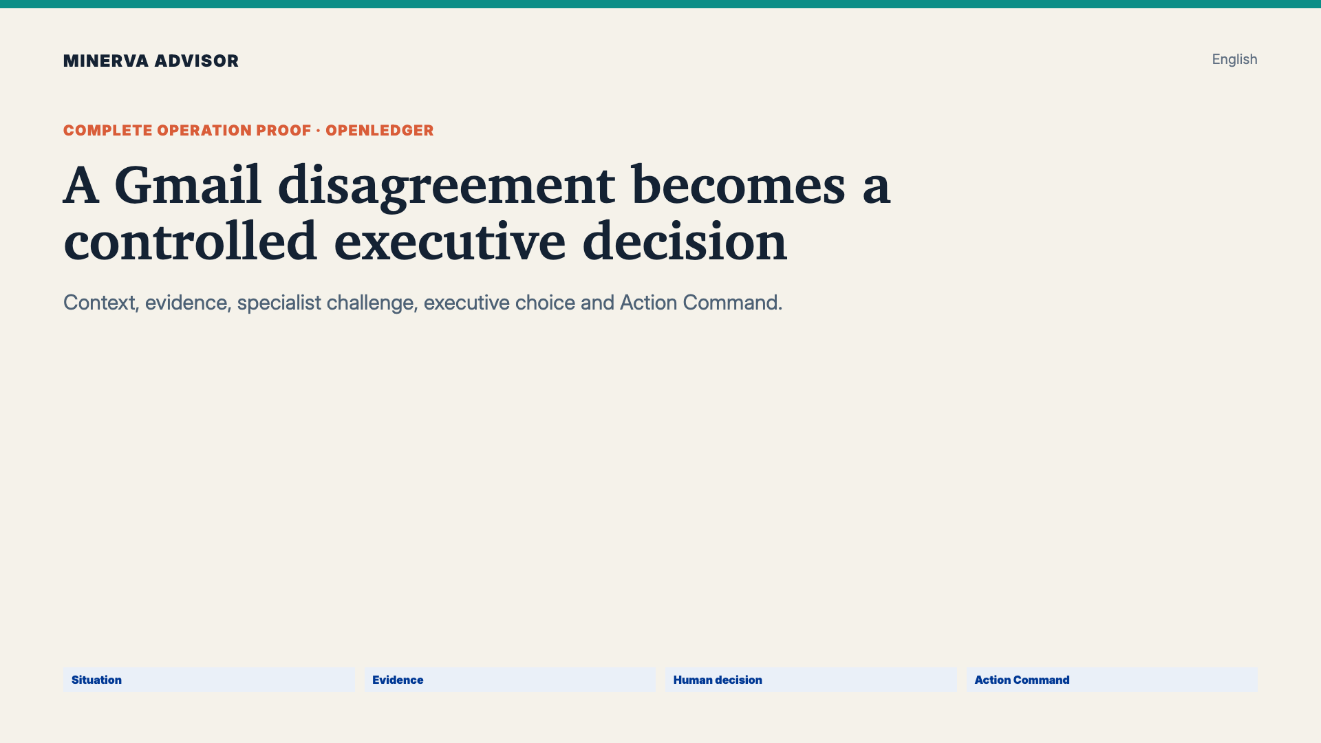 One Gmail dispute, reconstructed as a decision meeting