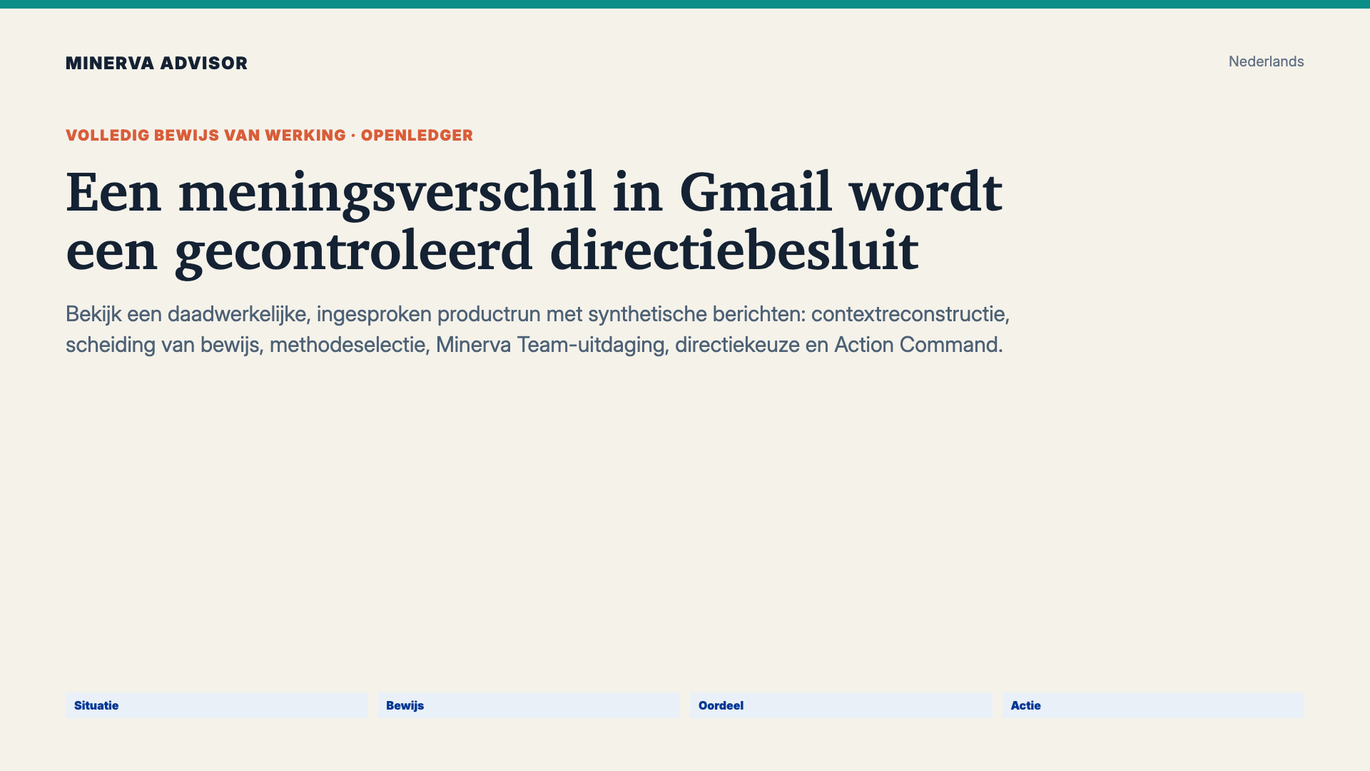Een meningsverschil in Gmail wordt een gecontroleerd directiebesluit