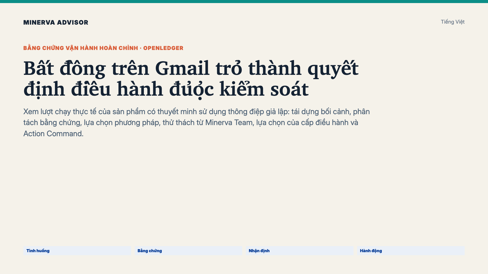 Bất đồng trên Gmail trở thành quyết định điều hành được kiểm soát