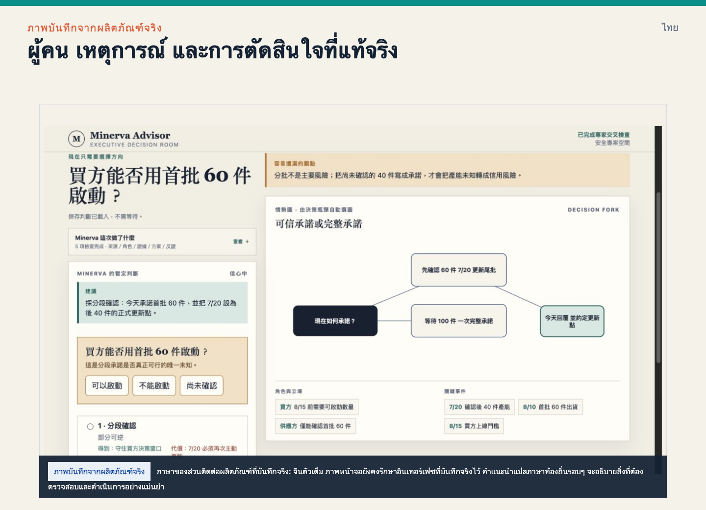 เข้าใจสถานการณ์